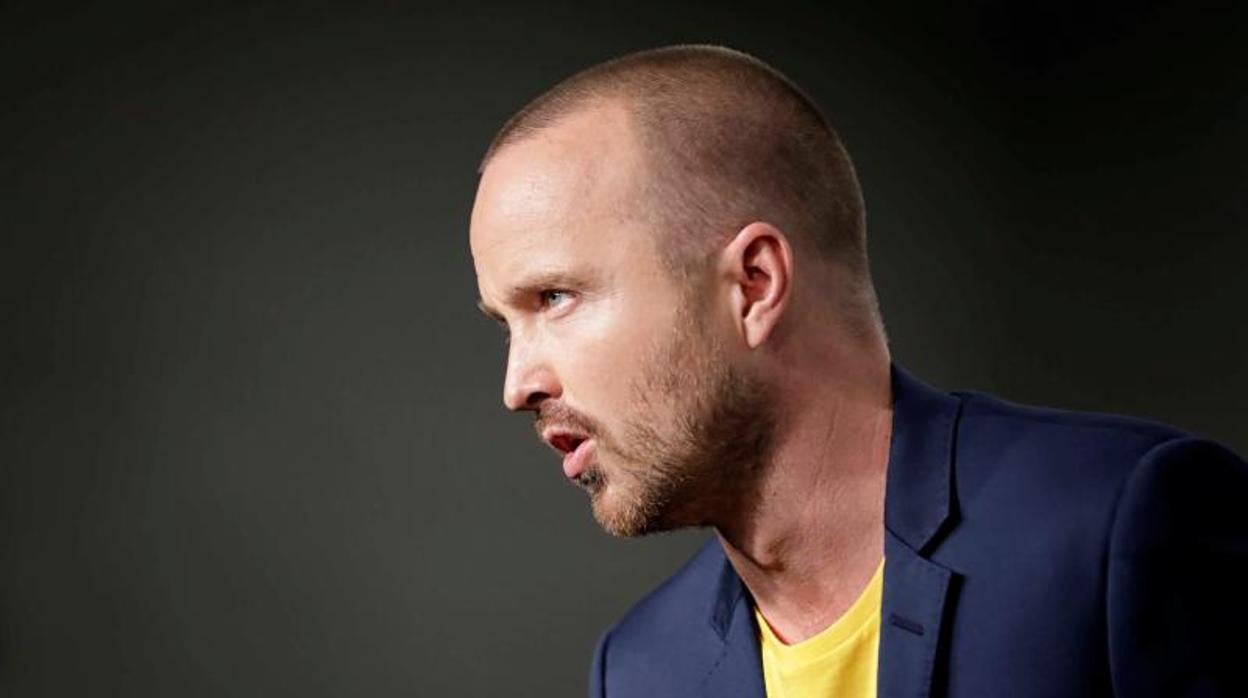 Aaron Paul durante la presentación de «El Camino: A Breaking Bad Movie» en el Festival de Cine Fantástico de Sitges
