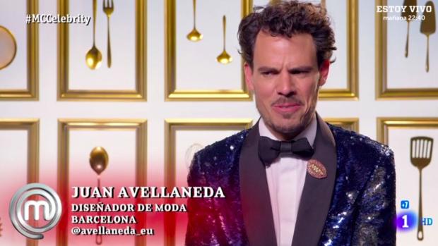 Juan Avellaneda, expulsado de «MasterChef Celebrity» en una noche sorprendente