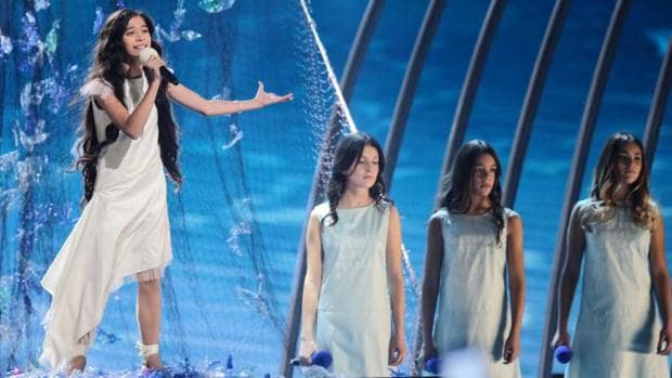Así ha sido la actuación de Melani, representante de España en Eurovisión Junior
