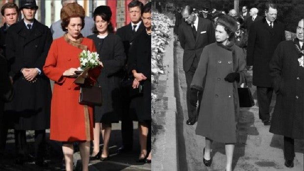 La mentira histórica de «The Crown» sobre la frialdad de Isabel II en la tragedia que mató a 116 niños