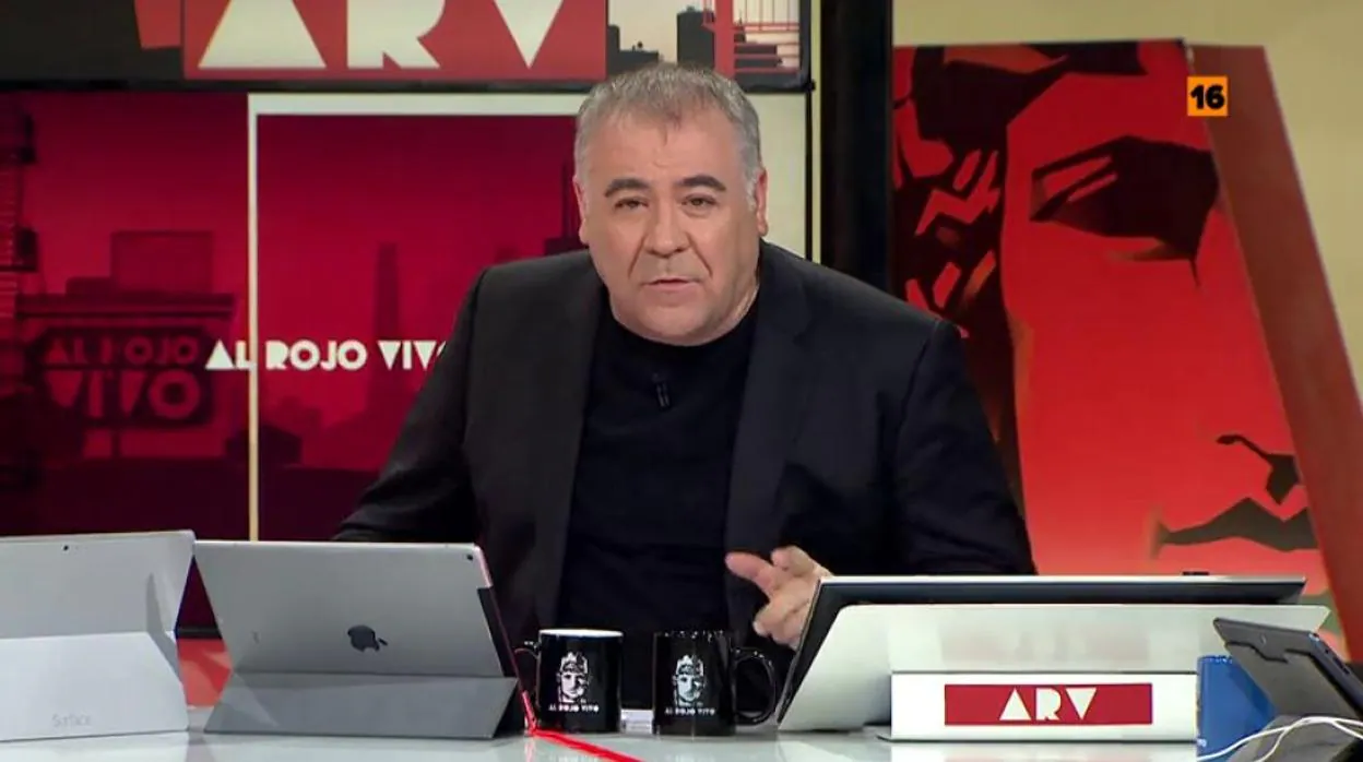 Antonio García Ferreras, presentador de «Al Rojo Vivo»