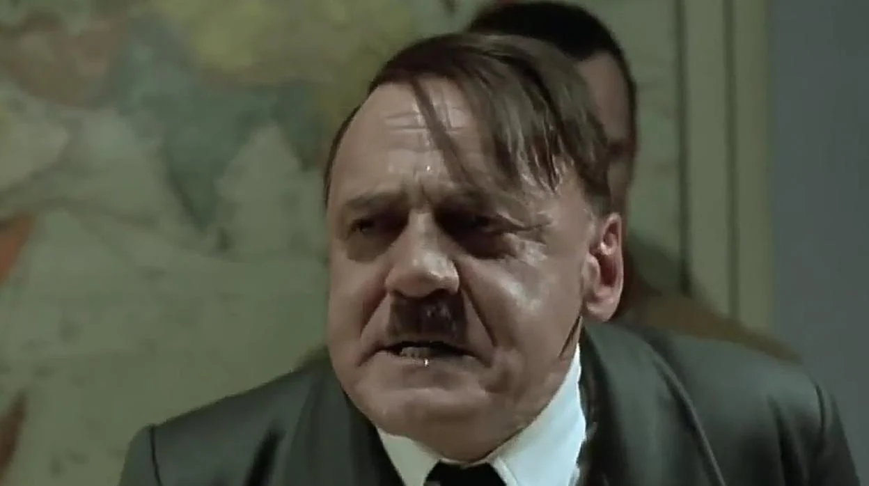 Bruno Ganz interpretó a Hitler en «El hundimiento». La escena más visceral del filme es hoy un «meme» en la Red