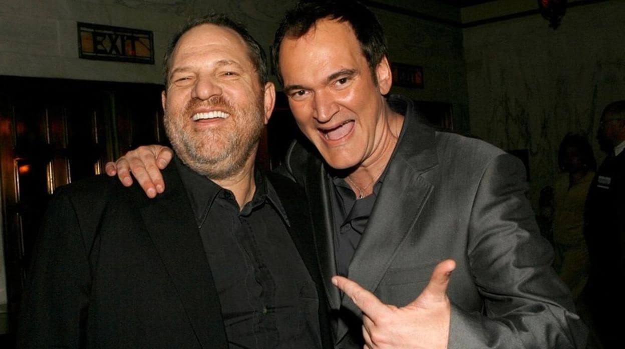 Quentin Tarantino y Harvey Weinstein antes de que el productor fuera el apestado de Hollywood