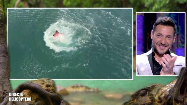 Antonio David ejerce de padre coraje