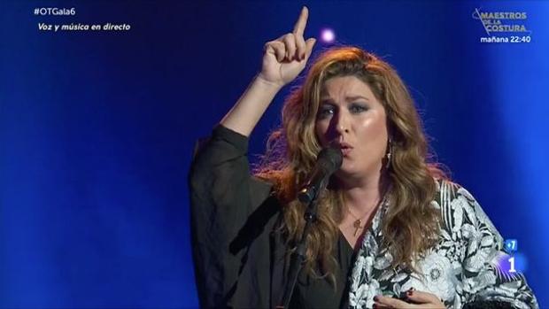 Estrella Morente intenta zanjar la polémica en OT: «La libertad es muy importante»