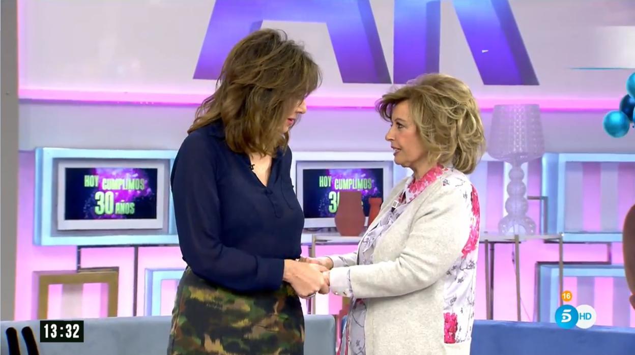 Ana Rosa Quintana y María Teresa Campos