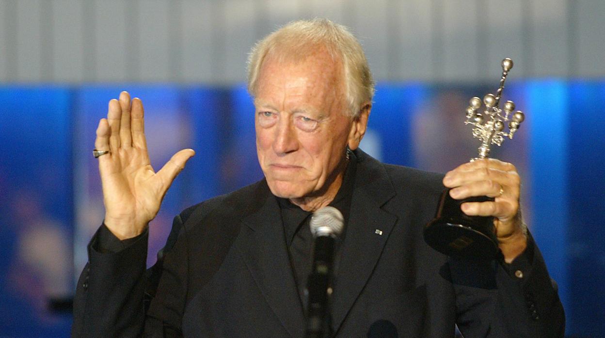 Max von Sydow, en 2006, en el Festival de Cine de San Sebastián