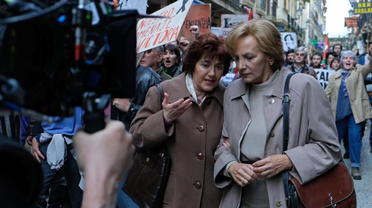 Elena Iruretay Ana Gabarain son las protagonistas de «Patria»