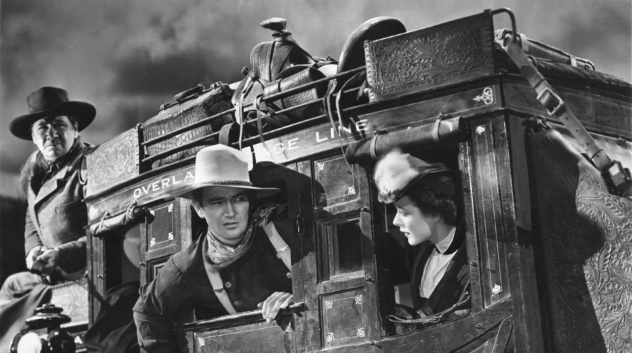 Fotograma de «La diligencia», de John Ford
