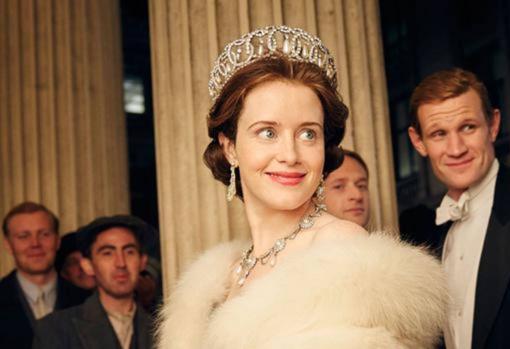 Claire Foy, en el papel de la Reina Isabel II