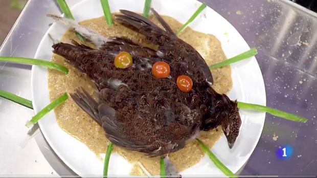 «Pájaro muerto en lo alto de un plato» es el nuevo «león come gamba» de «MasterChef»