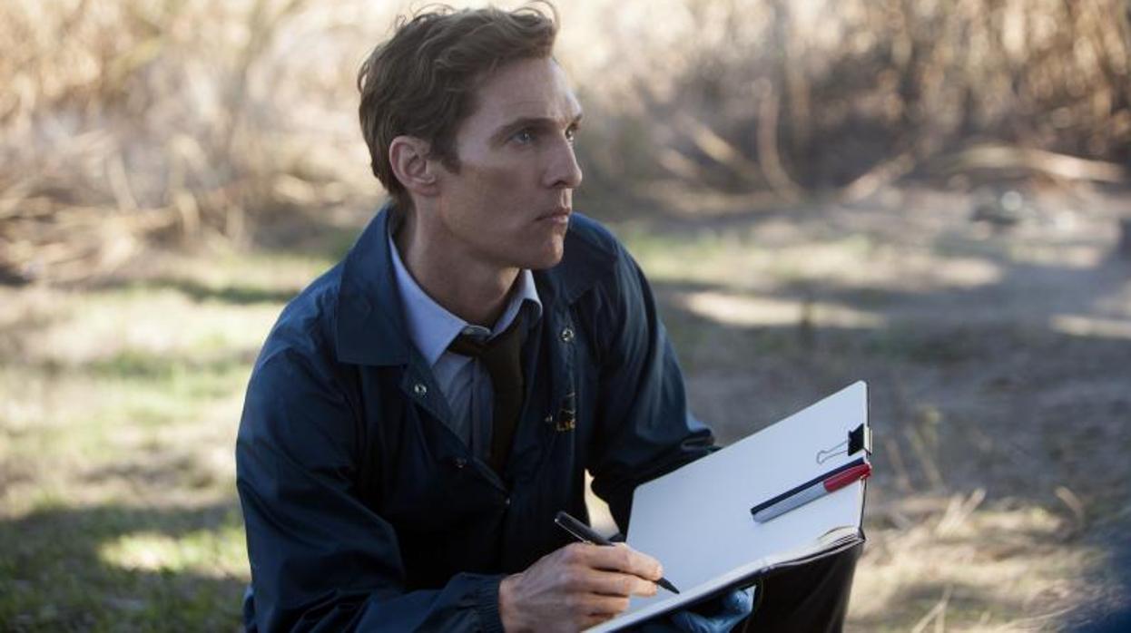 Matthew McConaughey en la primera temporada de «True detective»