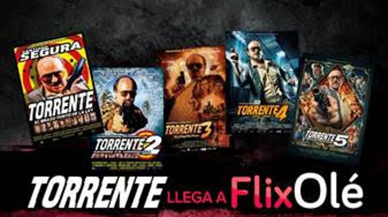 FlixOlé reúne la saga Torrente al completo