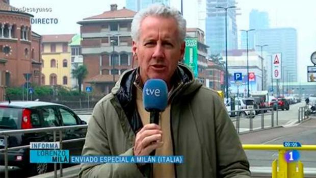 Lorenzo Milá vuelve a España y deja la corresponsalía de TVE en Roma