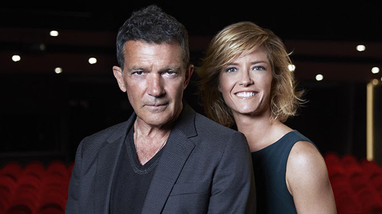 Antonio Banderas y María Casado