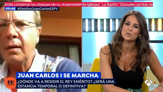 La pulla de Cayetano Martínez de Irujo en Antena 3 hacia la competencia: «Este es un canal serio»