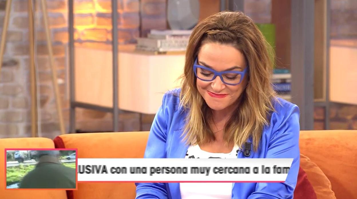 Toñi Moreno, este domingo en «Viva la vida», el magacín vespertino que emite Telecinco cada fin de semana por la tarde