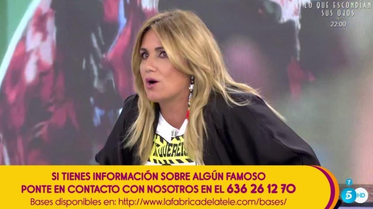 Carlota Corredera, en «Sálvame»