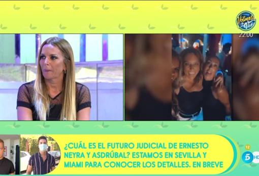 Marta López dio explicaciones hace una semana sobre la fiesta a la que había acudido en Marbella sin mascarilla