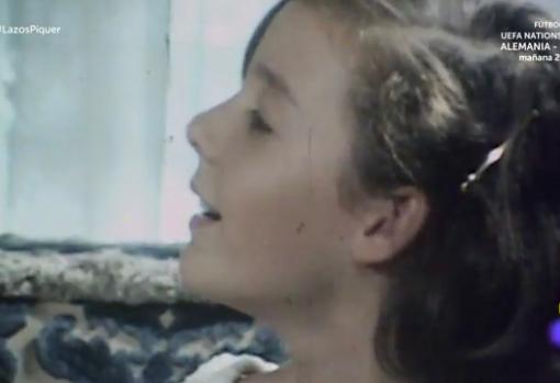 Coral, con once años