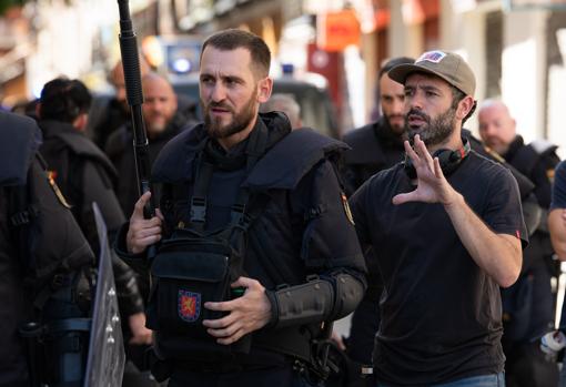 Rodaje de Antidisturbios