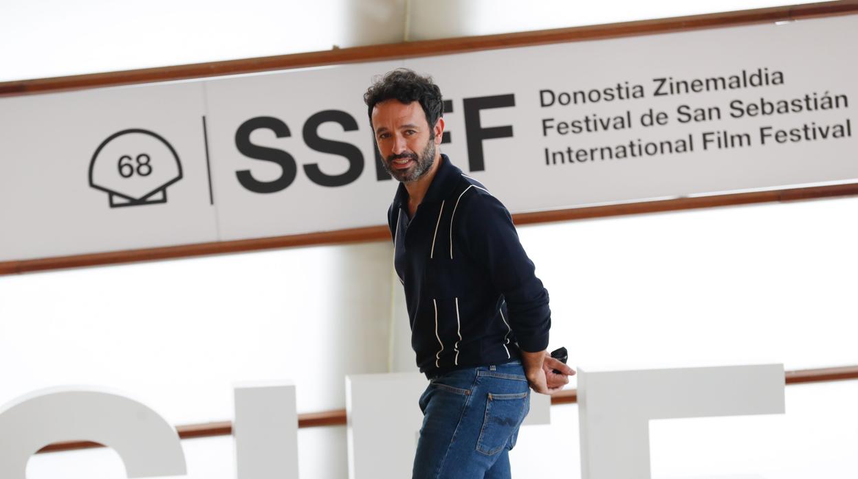 Rodrigo Sorogyen , en la presentación de Antidisturbios en San Sebastián