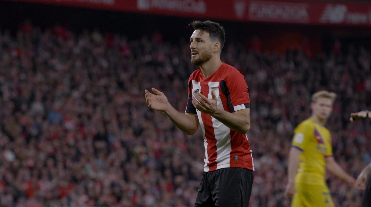 Aduriz, futbolista del Athñetic, es uno de los protagonistas de la temporada