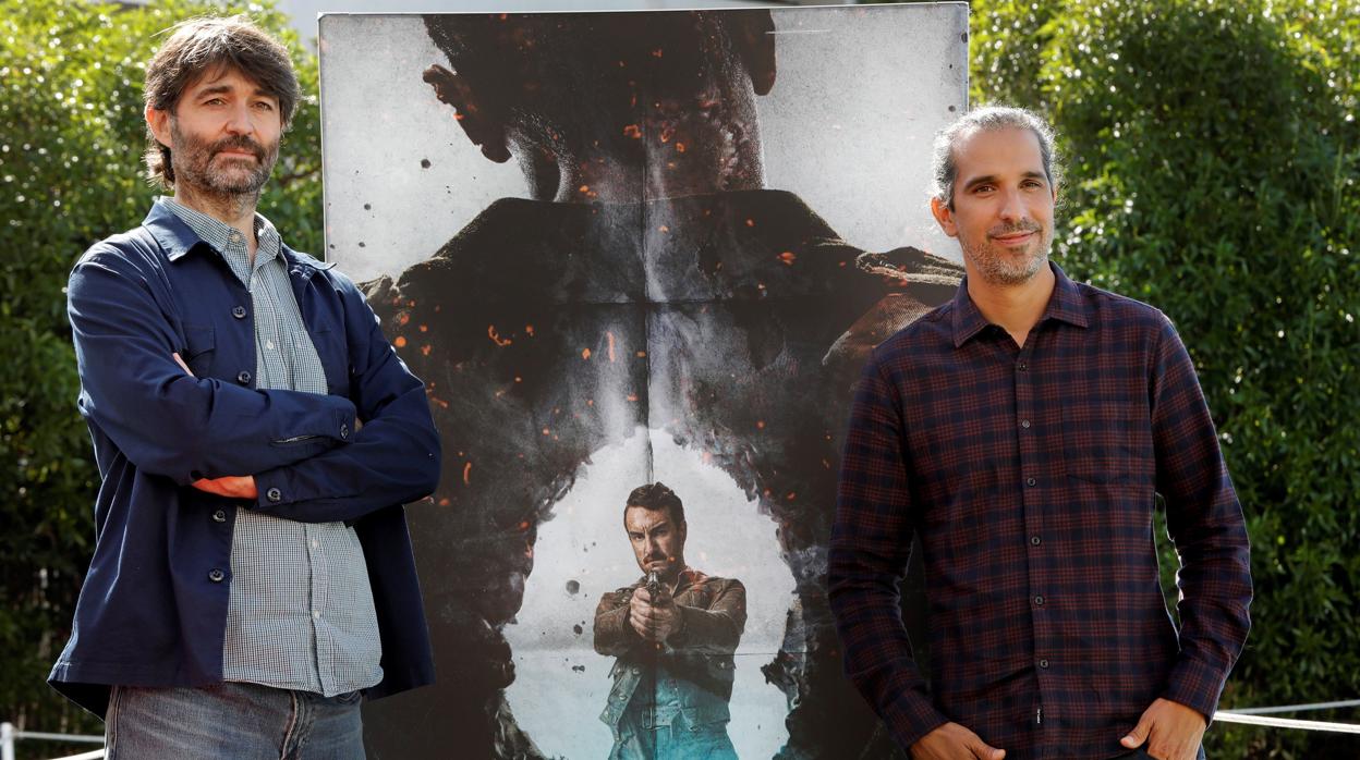 Los cineastas Javier Ruiz Caldera (d) y Alberto del Toro (i), presentaron «Malnazidos» en el Festival de Cine Fantástico de Sitges
