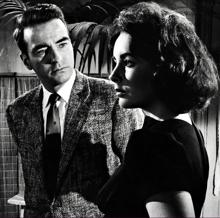 Clift y Taylor en «De repente, el último verano»