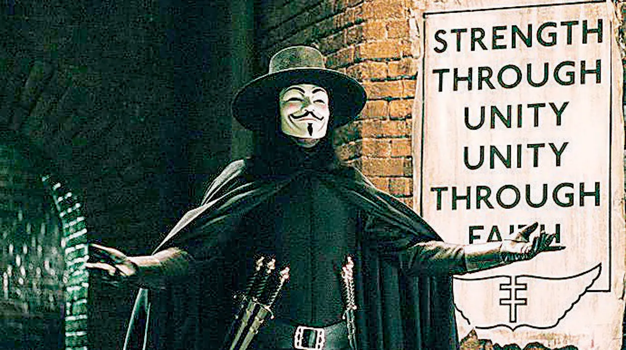 Fotograma de «V de Vendetta»