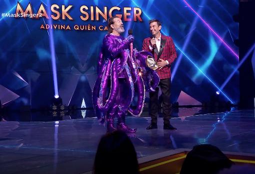 Pepe Navarro, con Arturo Valls