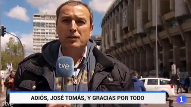 El emotivo homenaje del Telediario al periodista José Tomás Martínez, fallecido a los 63 años