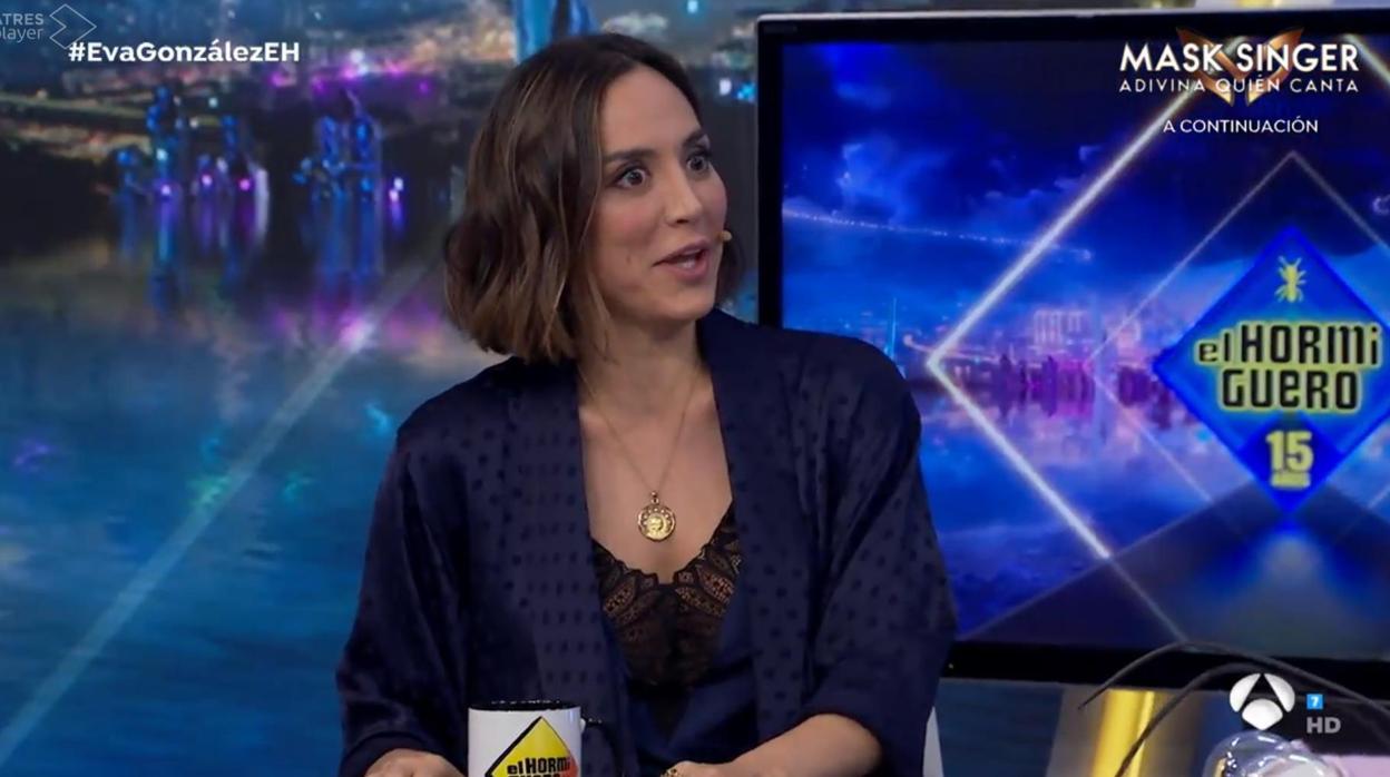 Tamara Falcó, en «El hormiguero», el pasado miércoles por la noche