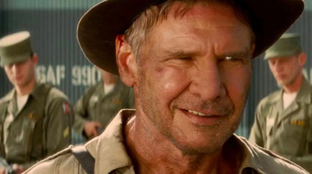 Harrison Ford en «Indiana Jones y el reino de la calavera de cristal»