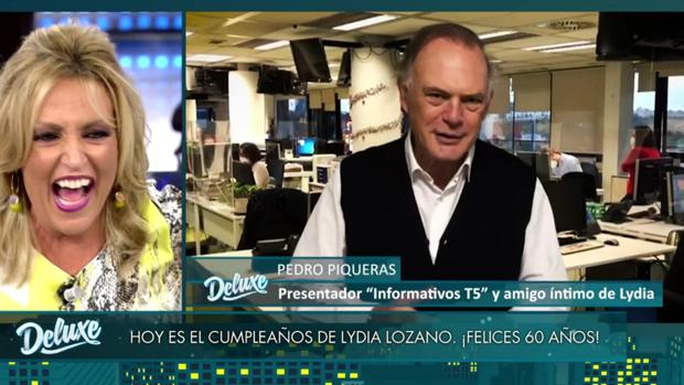 El inédito mensaje de Pedro Piqueras a Lydia Lozano