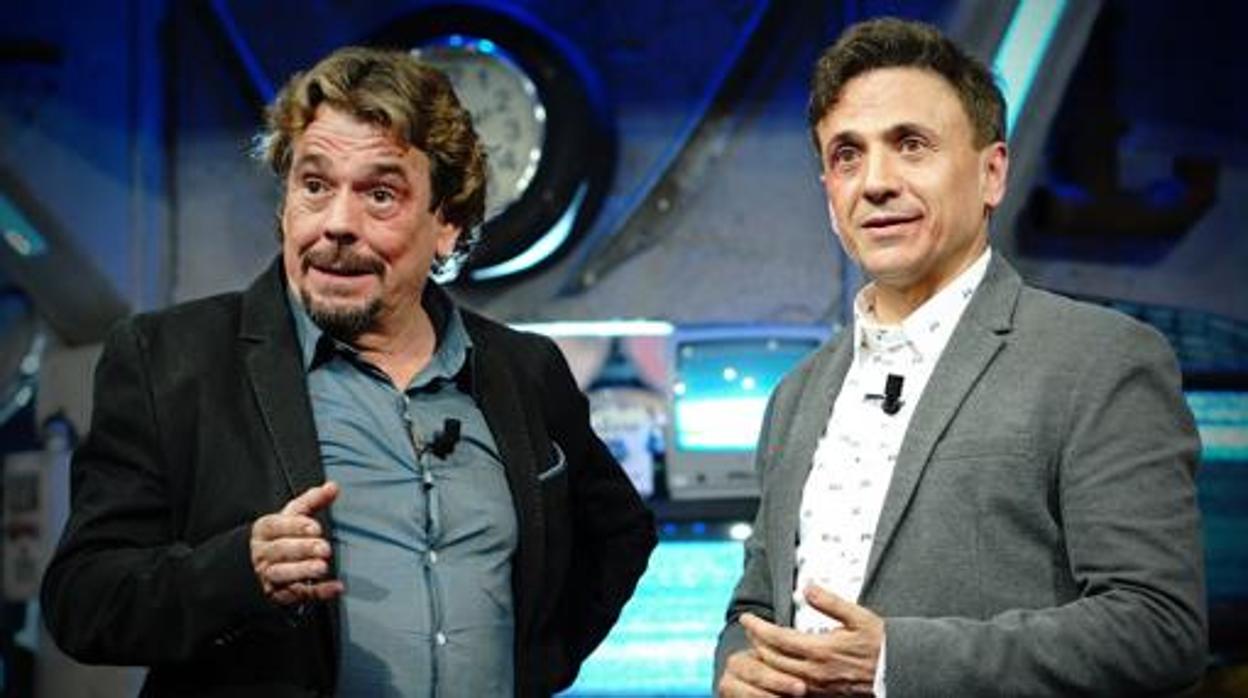 Juan Muñoz y José Mota formaron el popular dúo cómico Cruz y Raya