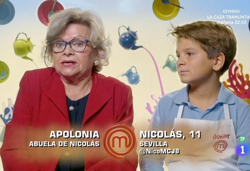 Apolonia y Nicolás hicieron una buena pareja en los fogones