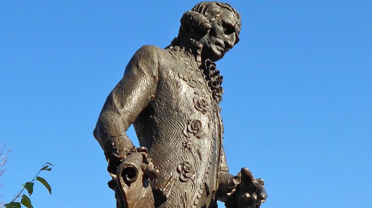 Monumento a Diego de Gardoqui en Filadelfia, en el parque Benjamin Franklin