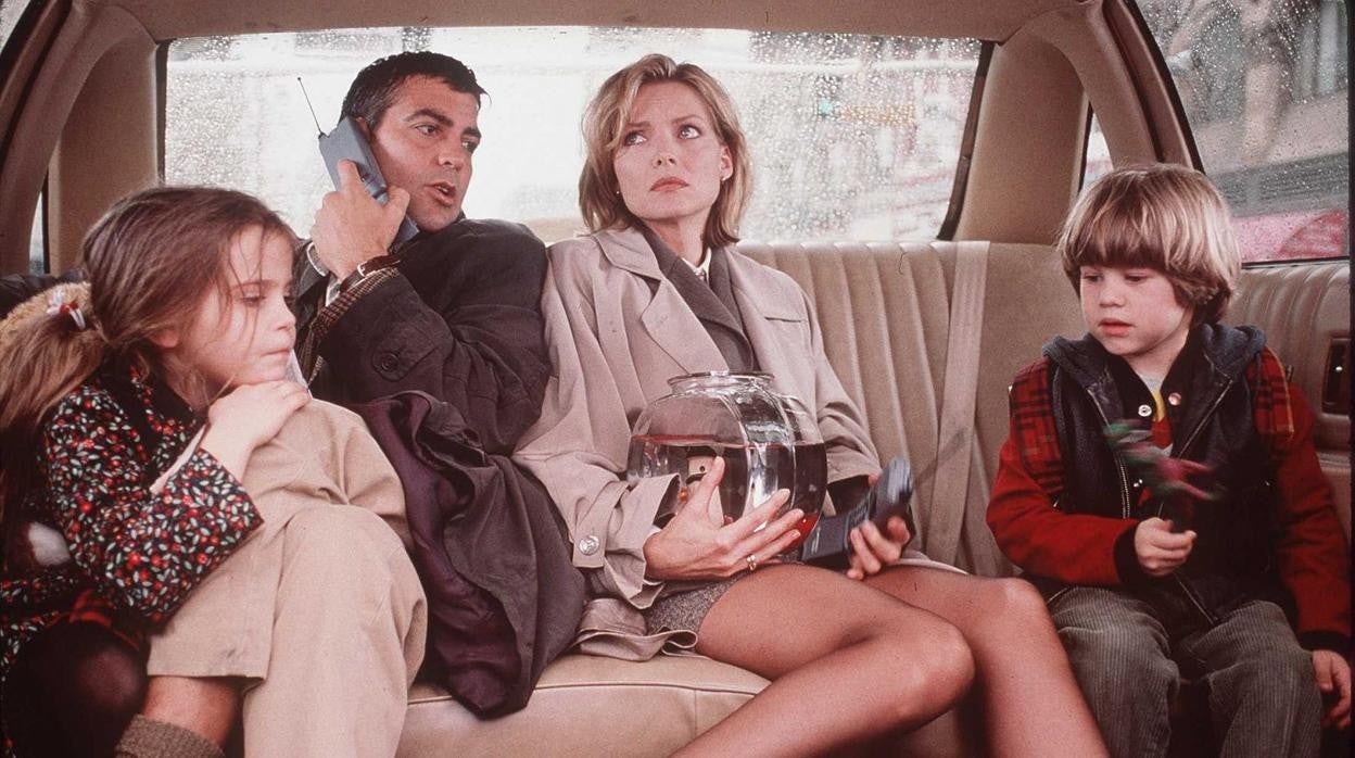 Michelle Pfeiffer y George Clooney en «Un día inolvidable»