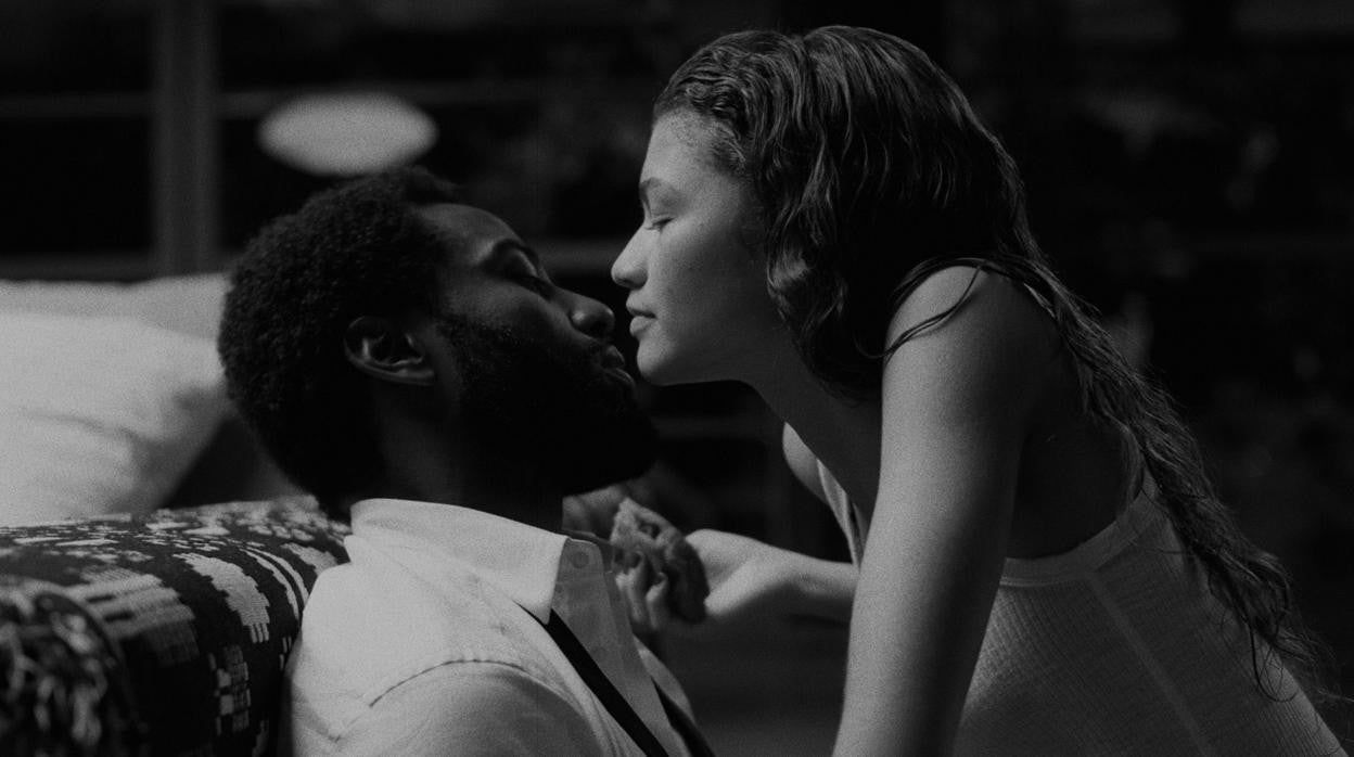 John David Washington y Zendaya en «Malcolm y Marie»