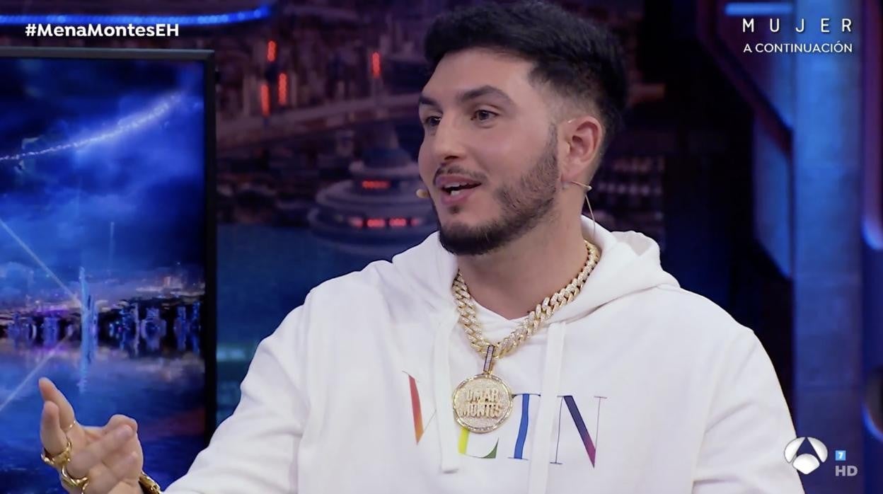 Omar Montes, durante su entrevista en 'El Hormiguero'