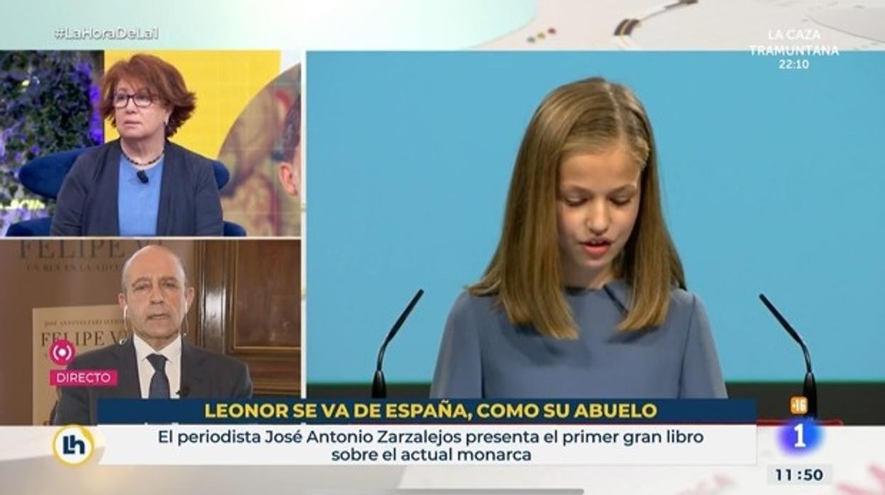 El polémico rótulo con el que TVE ha atacado a la Princesa Leonor
