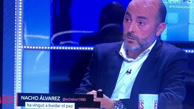 El polémico rótulo de TV3 sobre el representante de los Mossos: «Ha venido a descargar el buche»