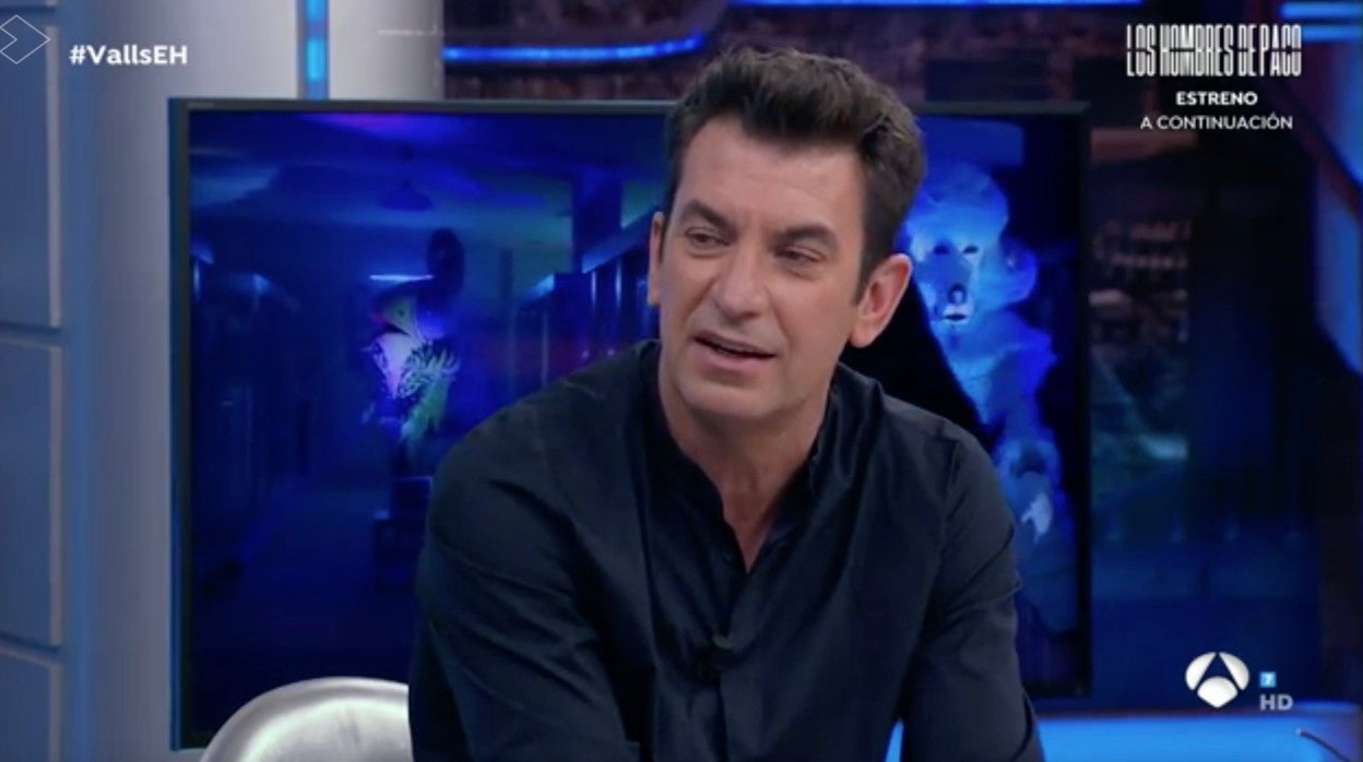 Valls ha promocionado 'Mask Singer' en 'El Hormiguero'