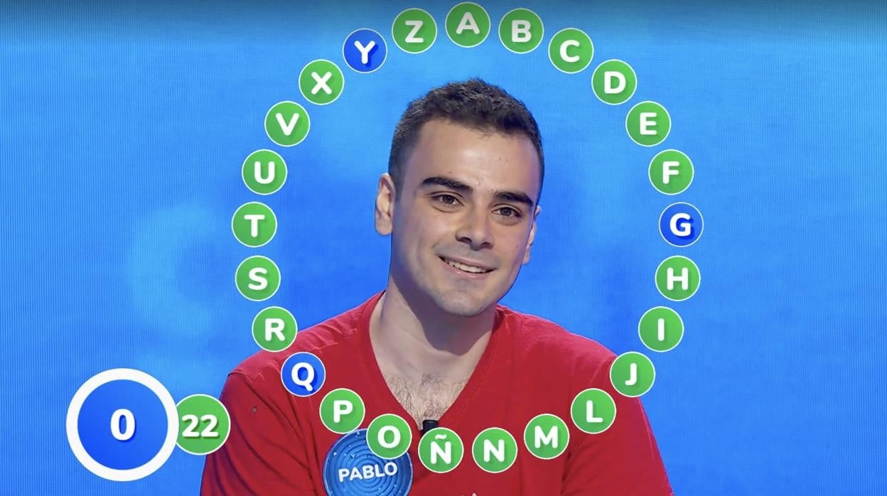 Pablo Díaz, durante su primer 'rosco' en esta etapa, el 26 de junio de 2020