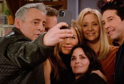 El elenco de Friends, al completo durante su reunión en HBO