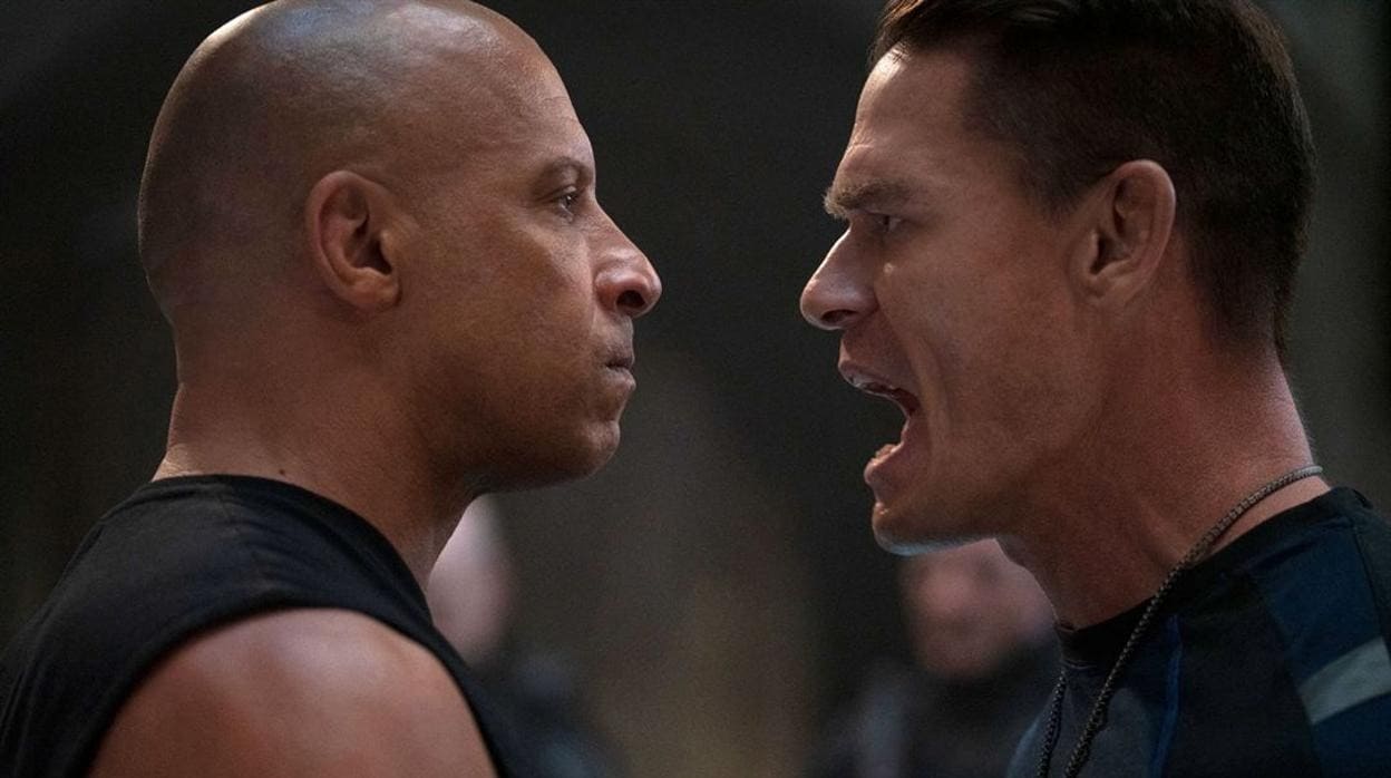 Vin Diesel y John Cena en 'Fast &amp; Furious 9'