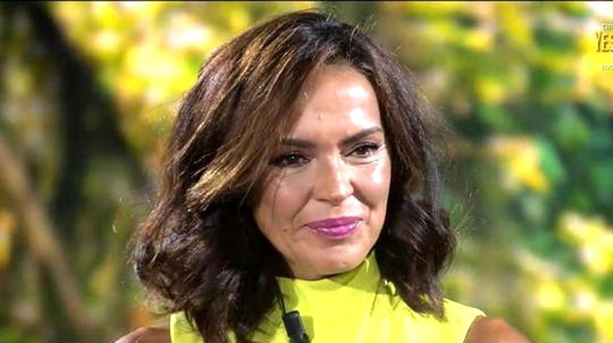 Olga Moreno, a su salida de Supervivientes