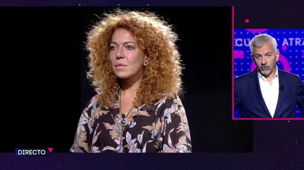 Sofía Cristo, en el momento de su confesión