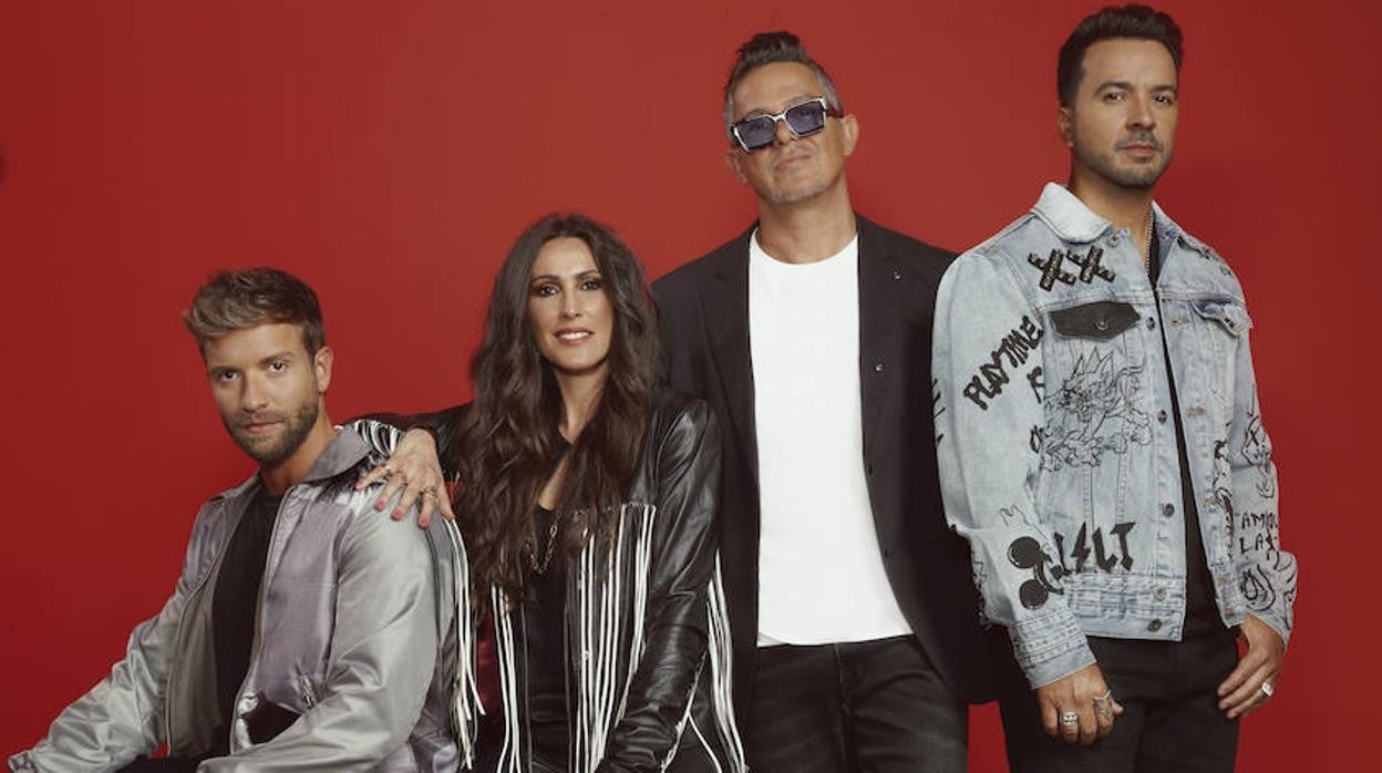 Pablo Alborán, Malú, Alejandro Sanz y Luis Fonsi son los asesores en la nueva temporada de 'La voz'
